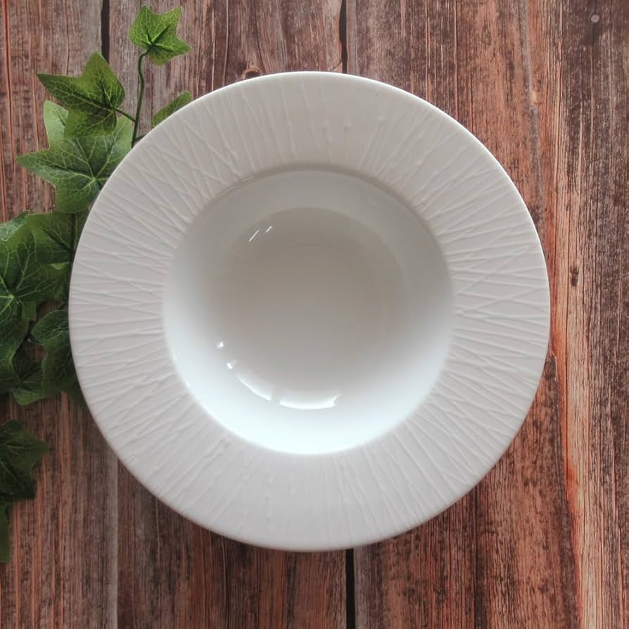 ヌボラホワイトNuvola white　スープ皿ディナー皿ペア ヌボラホワイトNuvola white スープ皿ディナー皿ペア 食器